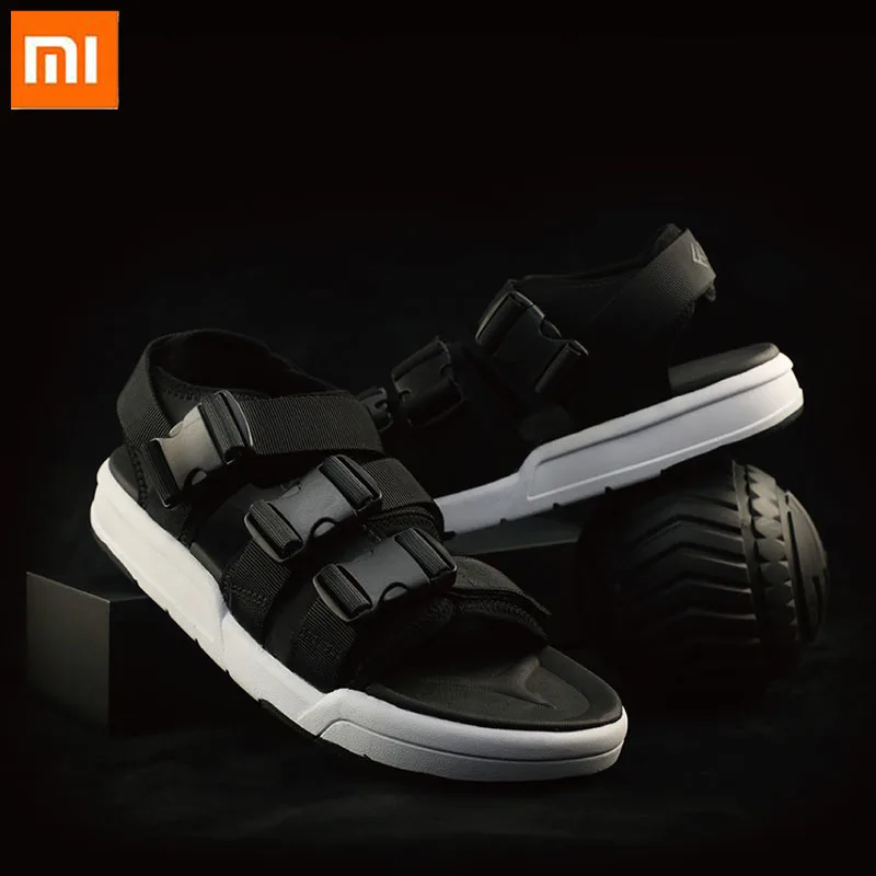 100% Xiaomi FREETIE/пляжная обувь для отдыха на мягкой подошве с пряжкой сандалии