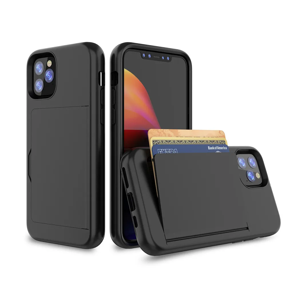 Карамельный цвет чехол для iPhone 11 Pro MAX 7 8 плюс 6 6s X XS чехол для MAX XR защитный чехол-бумажник с отделением для карт для iPhone 5,8 6,1 6,5 7 8