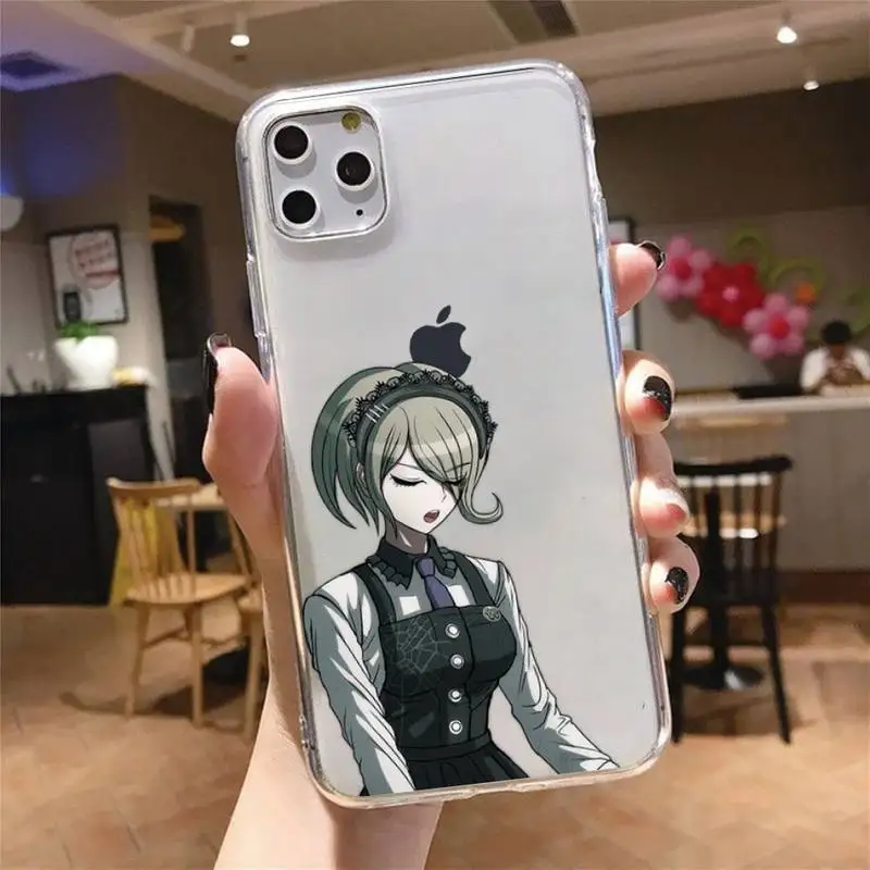 

Danganronpa V3 Killing Harmony Phone Case Transparent soft For iphone 5 5s 5c se 6 6s 7 8 11 12 plus mini x xs xr pro max