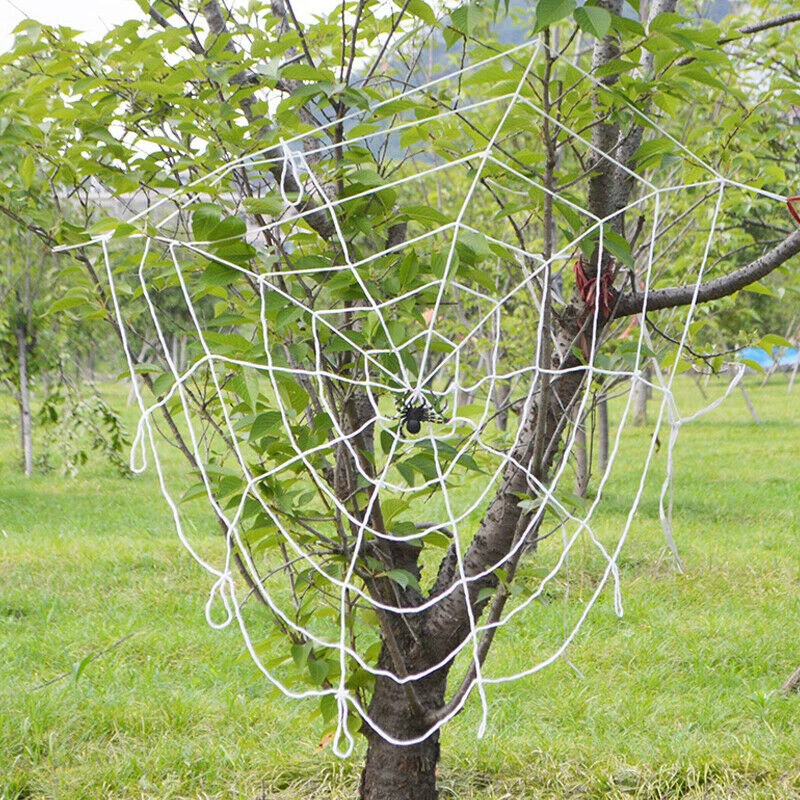 Гигантская пауковая паутина цветная светодиодная гирсветильник тематическое