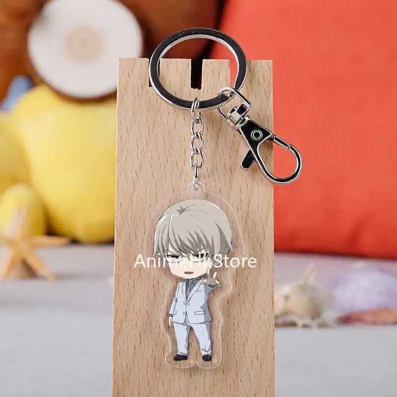 

20 pcs/lot Ajin Acrylic Keychain Toy Kei Nagai satou Bag Pendant Key Ring Gifts
