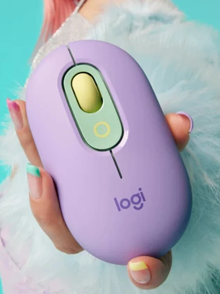 Мышь Logitech POP Беспроводная Бесшумная Bluetooth высокая точность | Компьютеры и офис