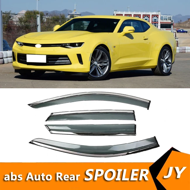 Защитный козырек от солнца и дождя для chevrolet camaro 2017 автомобильные аксессуары 4