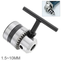 1 5 10mm angle grinder hand electric drill special chuck power tool accessories with key wrench for clamping openers drill bits