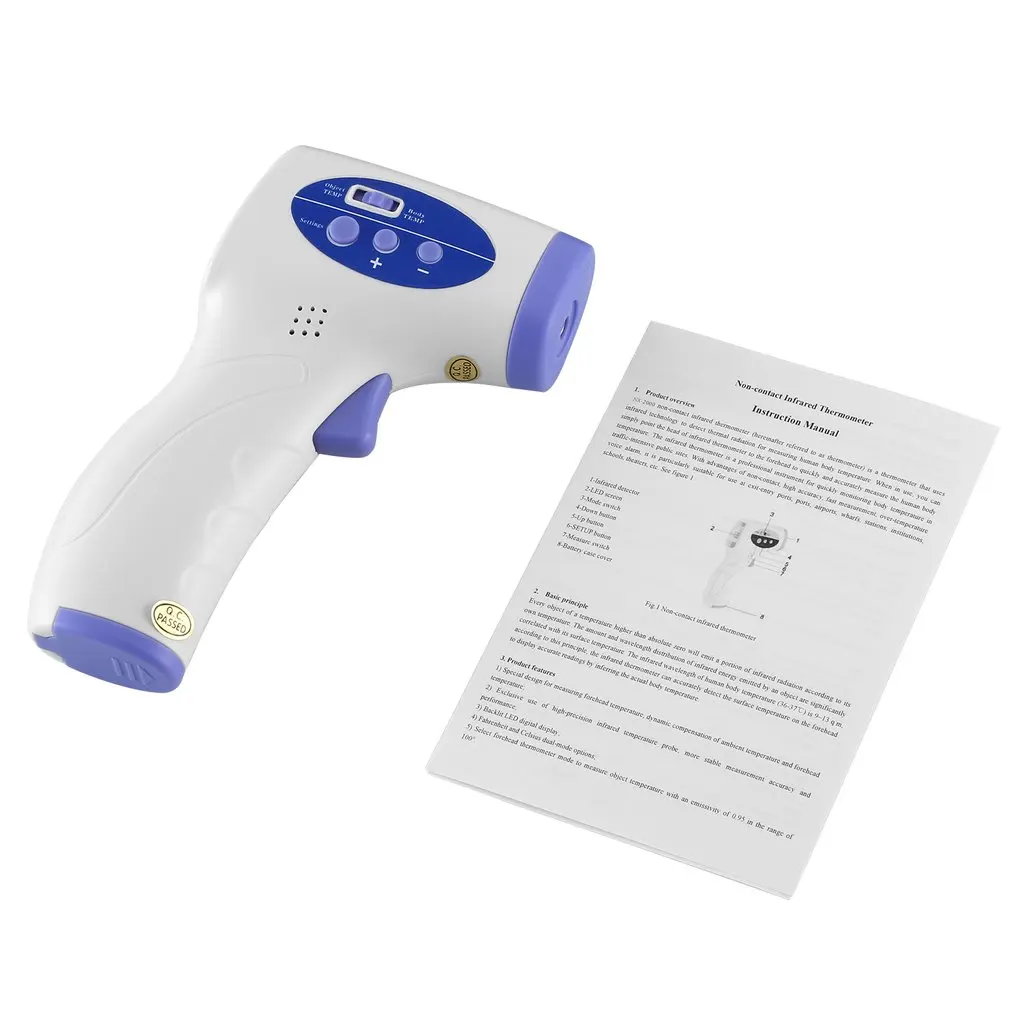 

Baby Infrared Electronic Temperature Thermometer Non-Contact Baby Ear Temperature Home Medical Forehead Body Temperature Gun