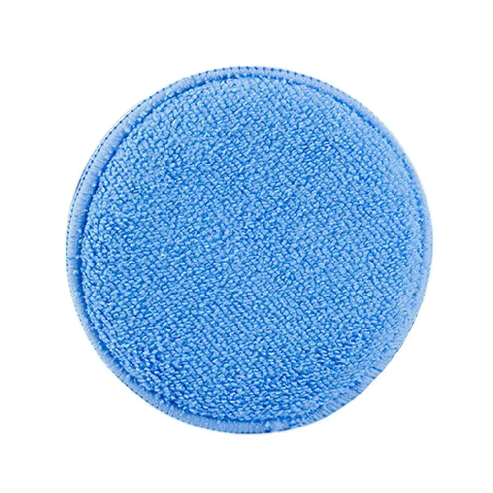 

1pcs Microfiber Wax Applicator Sponge Pad 5 Inch with Care For Waxing Car Buff Car Sponge Pads Polishing Pocket Finger Pain I3R4