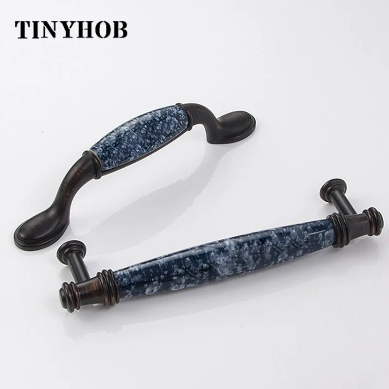 Цинковый сплав + керамические ручки для кухонных шкафов/ручки шкафов ящиков