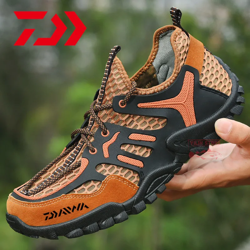 

New Daiwa Fishing Shoes Leisure Sports Shoes Cycling Shoes Mountaineering Shoes Autumn Men's Outdoor Breathable Fishing Shoes