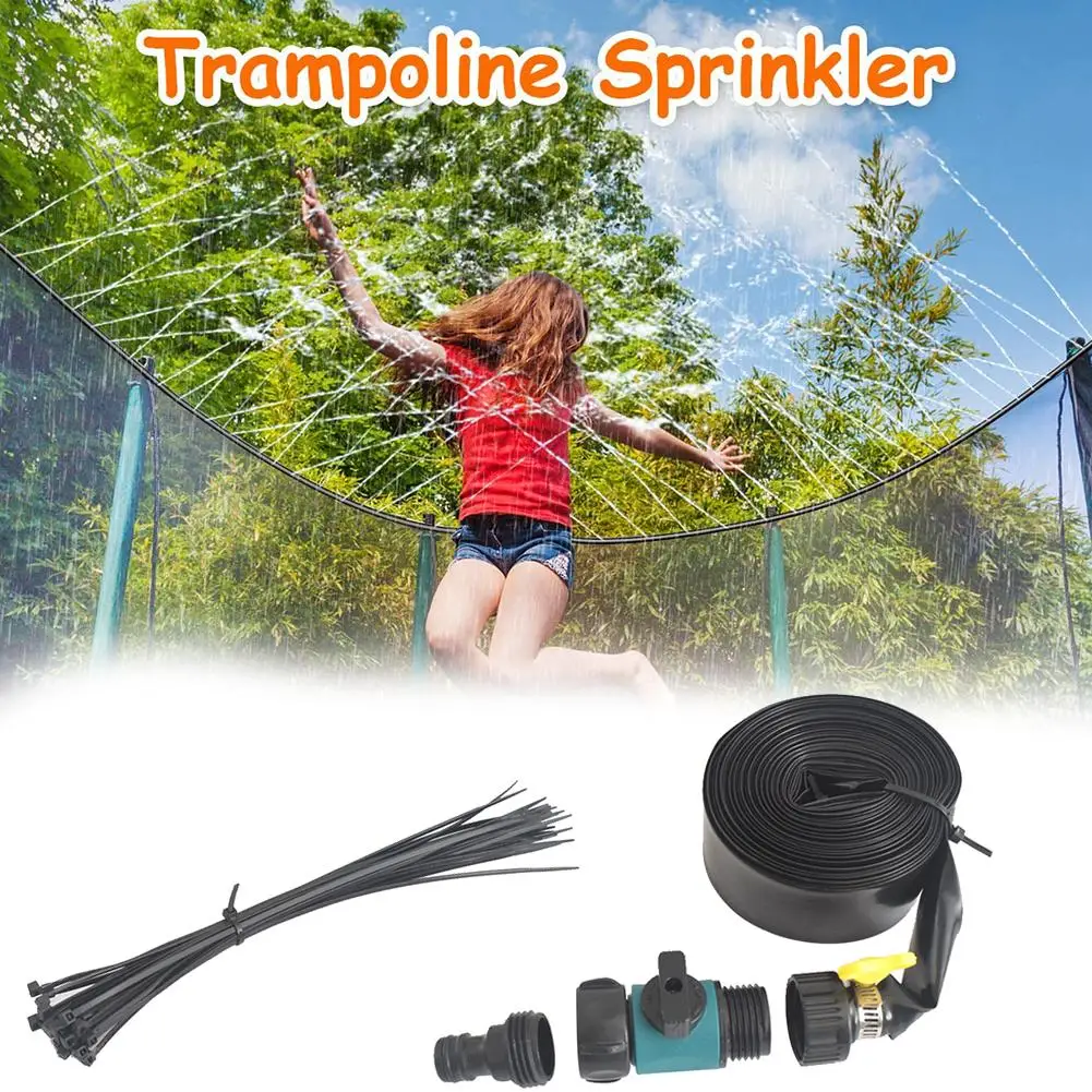 

Trampoline Sprinkler Outdoor Quick Install Backyards Garden Summer Water Game Toy Indoor watering Garden Toys