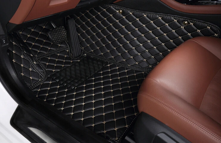 Выделенные полностью закрытые автомобильные коврики для BMW 5 серии F11durable