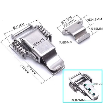 

Пружинная защелка из нержавеющей стали 304