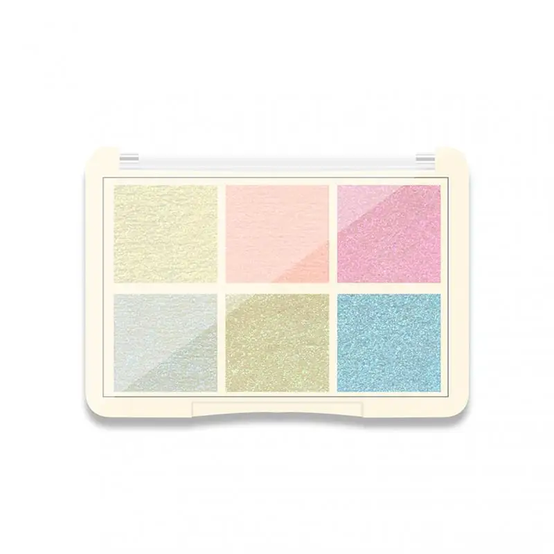 

6 Colors Nail Solid Powder Holographic Nail Glitter Flakes Sequin Easy to Color DIY Butterfly Dipping Powder Nails Tools