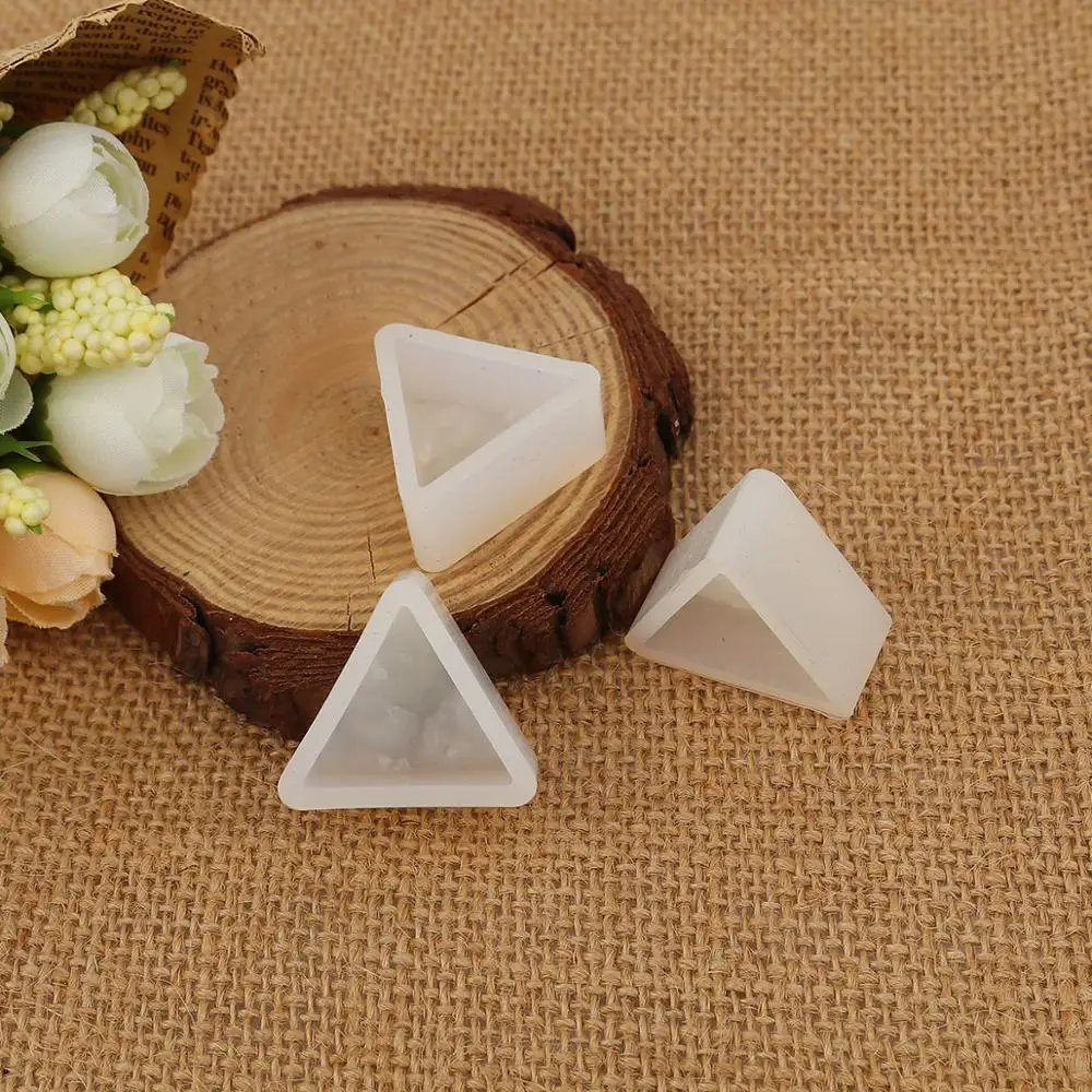 

DoreenBeads Геометрическая силиконовая смола форма для изготовления ювелирных изделий треугольник квадрат фотоэлемент для сережек сделай сам б...