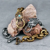 buddhism buddha mens womens copper bracelet brass bangle vintage punk hip hop for couple girl boyfriend jewelry gift wholesale