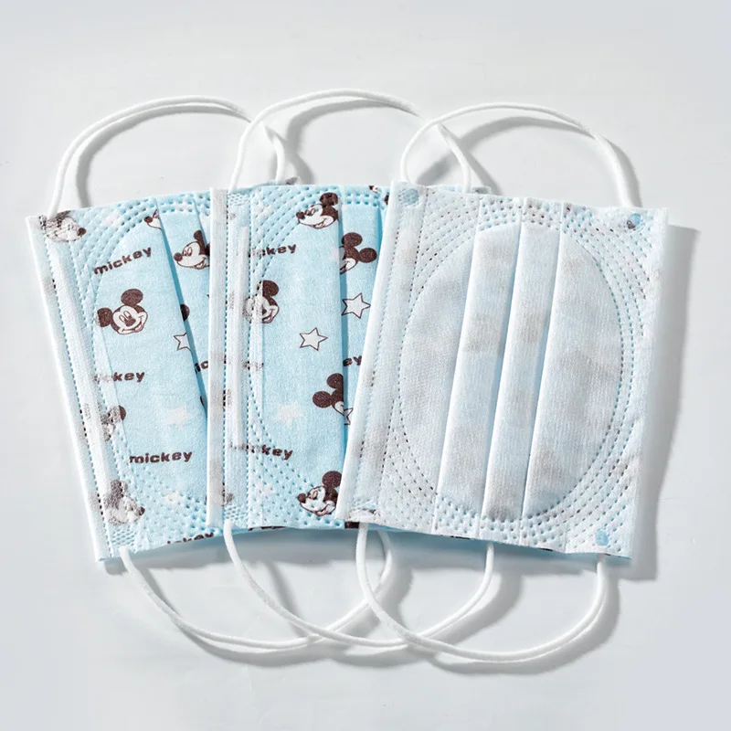 

100pcs/50pcs/1pcs Disney cosplay accessories children anime Non-washable disposable face props for kids fashion