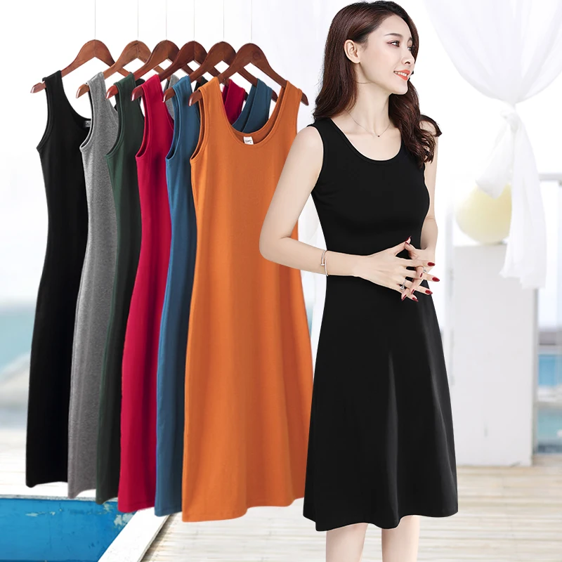 

Dress Spring model women's clothing 2021 new meat fat mm show thcovering reduction age a word tall waist render sun