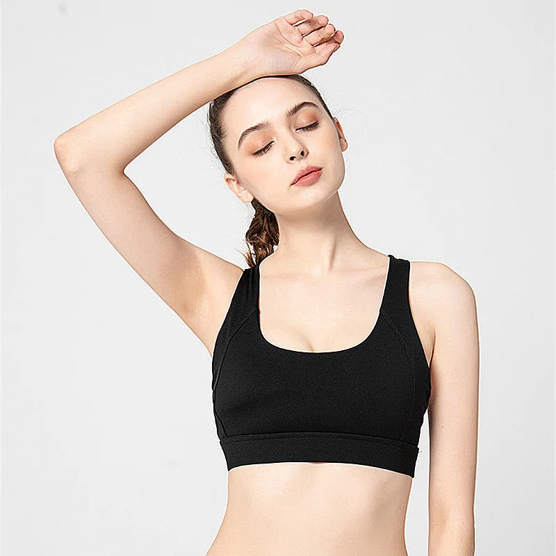 Топ женский спортивный без косточек укороченный бюстгальтер кроссовки Бралетт