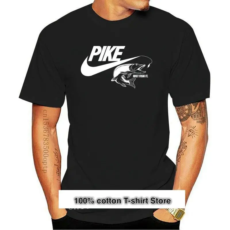 

Camiseta de pescador y pez de Lucio Unisex, camisetas divertidas de alta calidad, Envío Gratis, informal, 2021, novedad de 2021