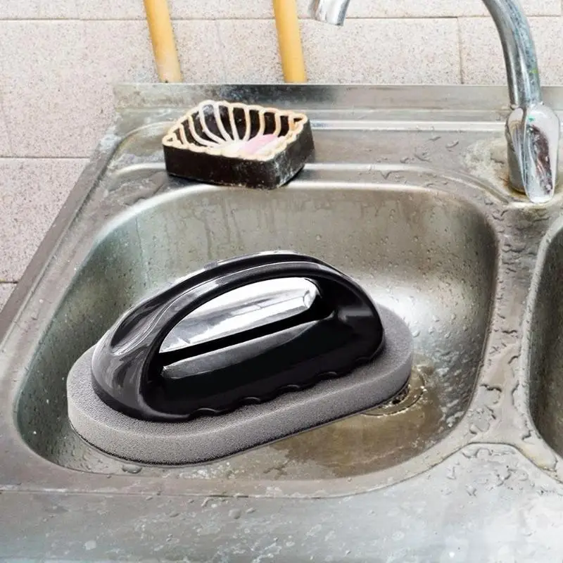 Strong Decontamination Bath Brush Sponge Tiles Brushes Washable Dishes Pans Fireplaces Superior Quality Kitchen Cleaning Tools | Дом и сад