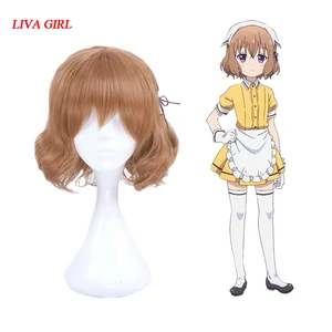 Парик для косплея LIVA GIRL, термостойкие синтетические волосы для косплея S Kaho Hinata hiкорий Kanzaki Mafuyu Hoshikawa