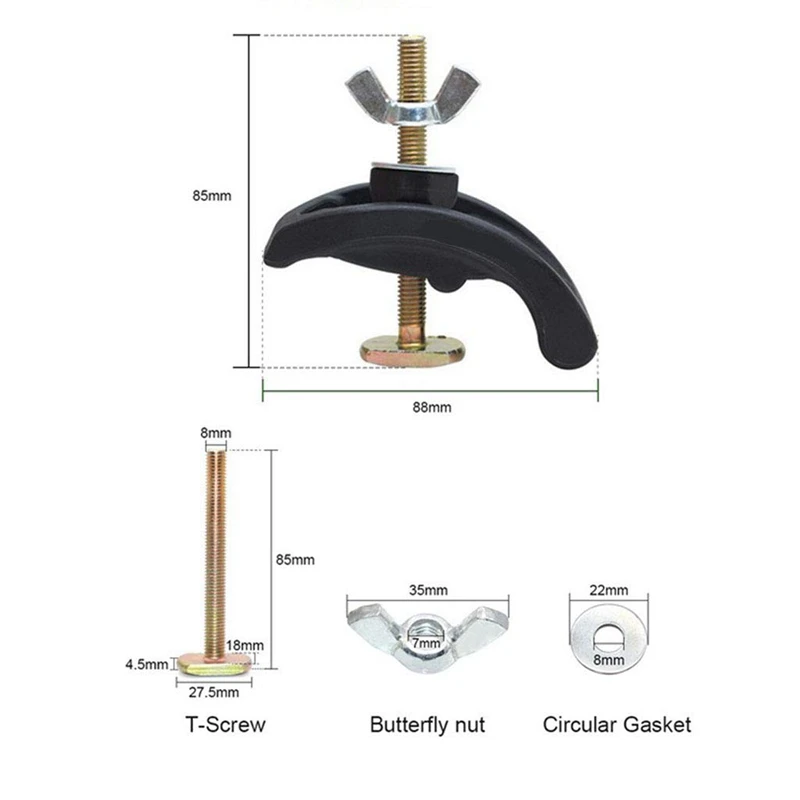 4Pcs CNC Engraving Machine Press Plate Clamp Fixture for T-Slot Working Table | Инструменты