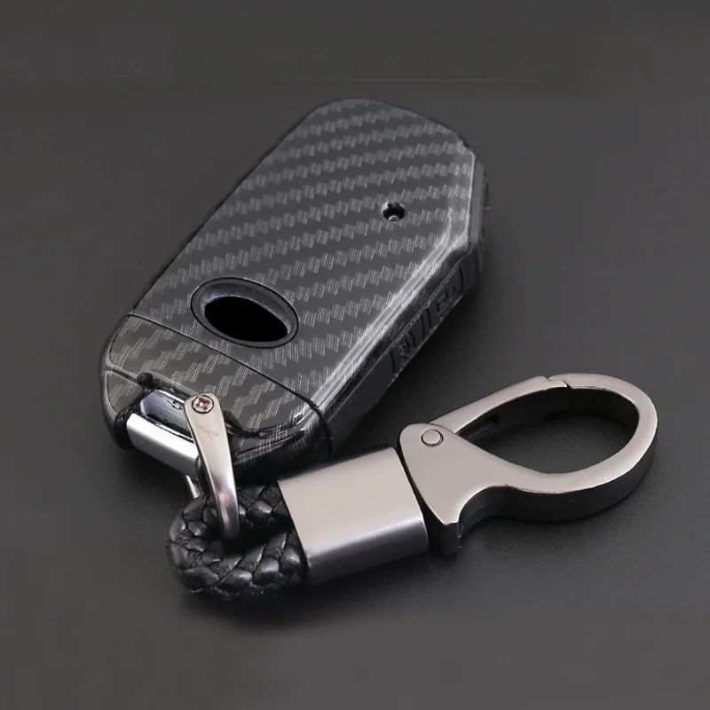 Корпус из АБС пластика и силиконовый чехол брелок для дистанционного ключа Kia