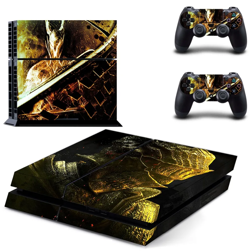 Dark Souls PS4 кожи Стикеры наклейка для Sony DualShock Игровые приставки 4 консоли и 2