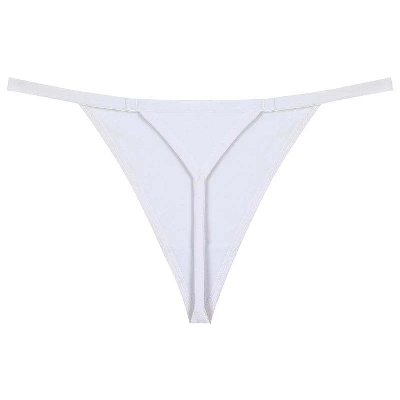 Стринги женские бесшовные из натурального хлопка белые черные красные|panties woman