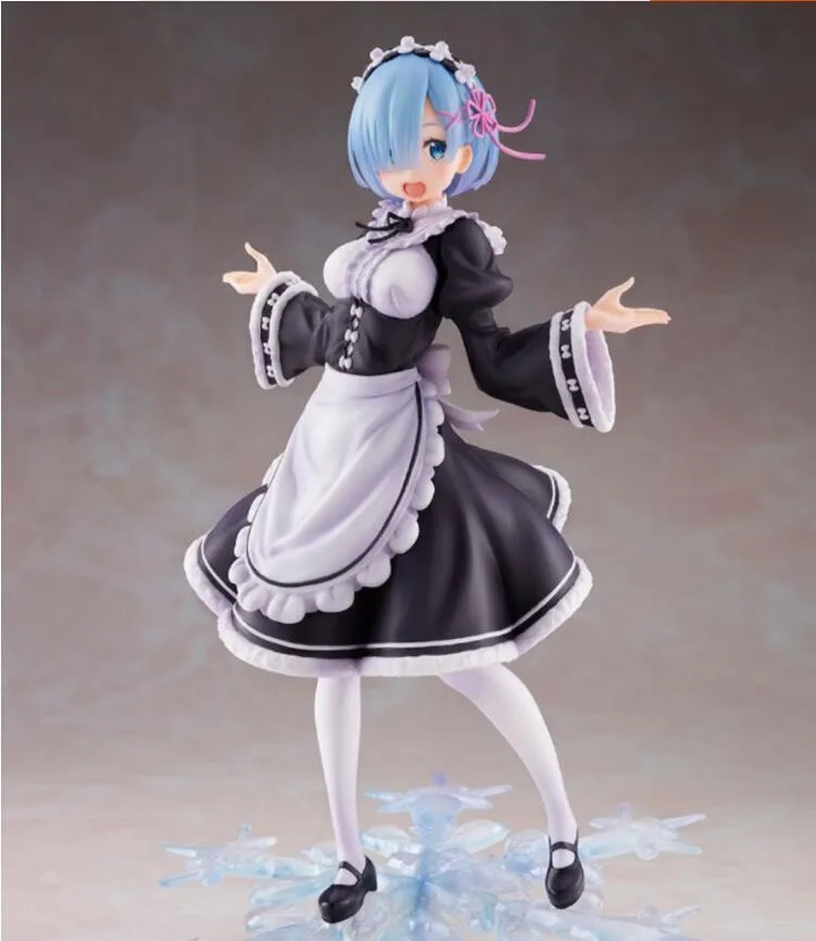 

Original Rem Snowflake Maidservant Toy Re:life In A Different World From Zero Figure Model