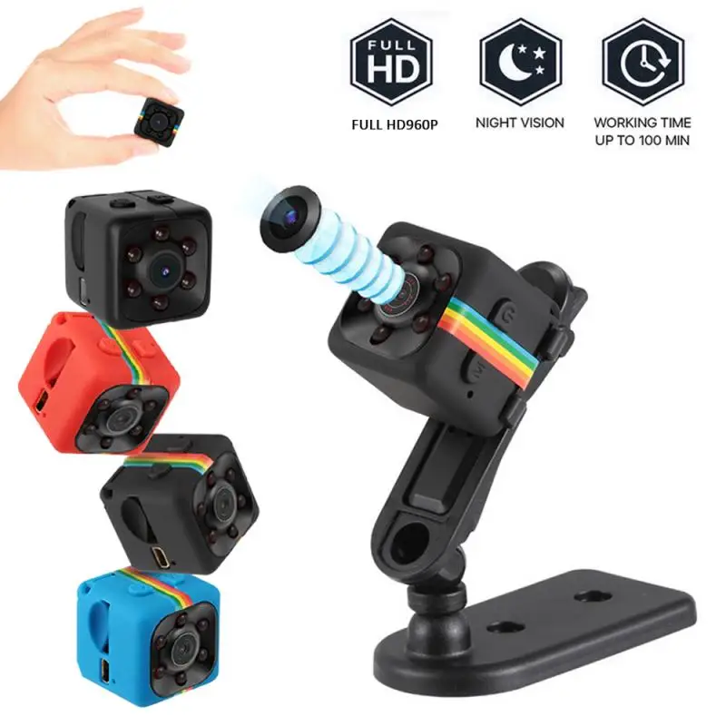 New Mini Cam WIFI Camera SQ13 SQ11 SQ12 FULL HD IR Night Vision Sport Waterproof Camera CMOS Sensor Car Video Recorder Camcorder images - 6