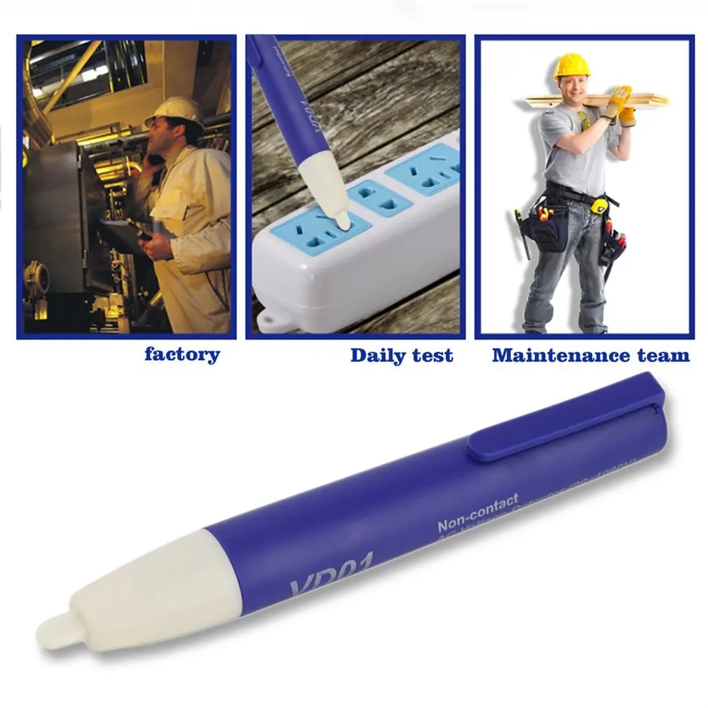 По всему миру 1 шт. детектор напряжения ручка Бесконтактный AC Вольт Датчик тестер