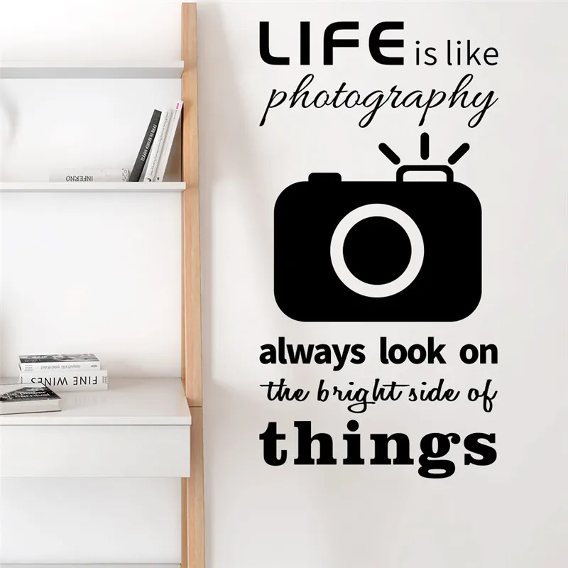Life is like фотография настенные наклейки гостиная Девушка Спальня | Дом и сад