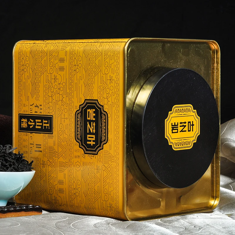 

2017 Spring Chinese Fujian Tea Black T-e-a 500g Lapsang Souchong Honey Flavor Canned Tin Box