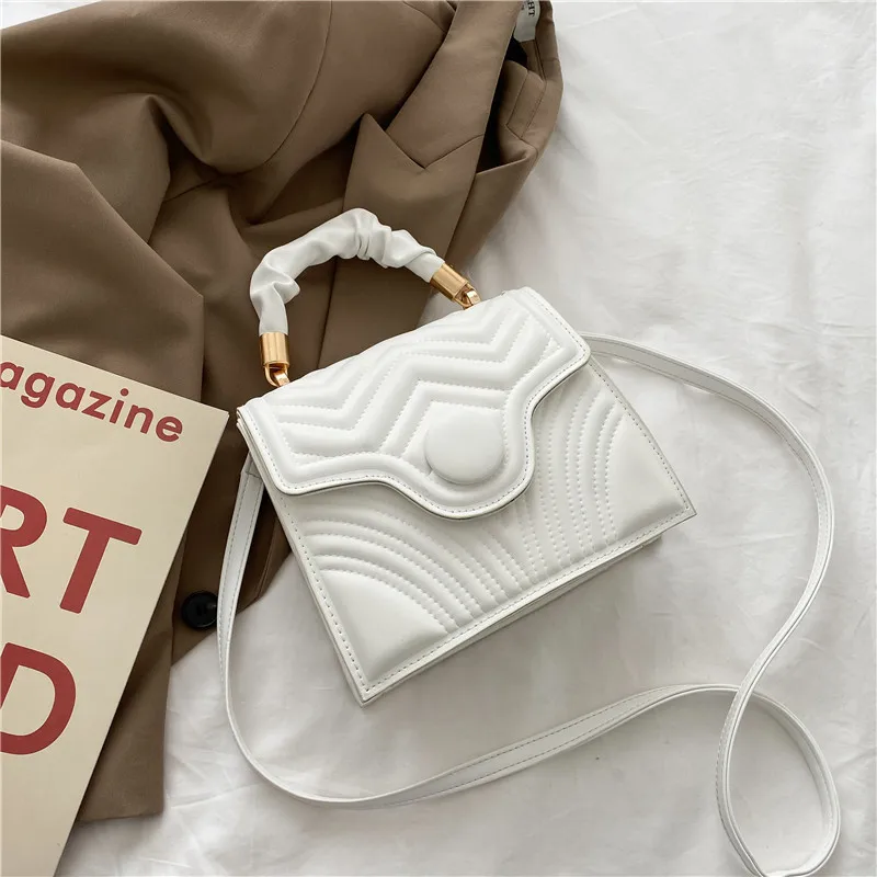 

2021 Luxury women's one-shoulder handbag PU Leather quality Messenger Casual Fashion Classic Women's bag Messenger Handbag