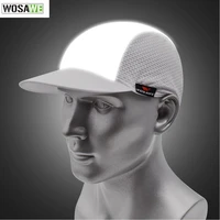 wosawe cycling reflective cap breathable bicycle cap sporting hat outdoor sports running fishing hiking golf unisex sunhat