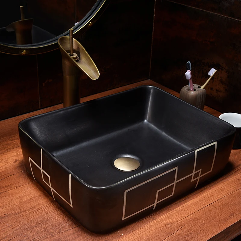 Лидер продаж Китайская классическая картина античная керамическая раковина