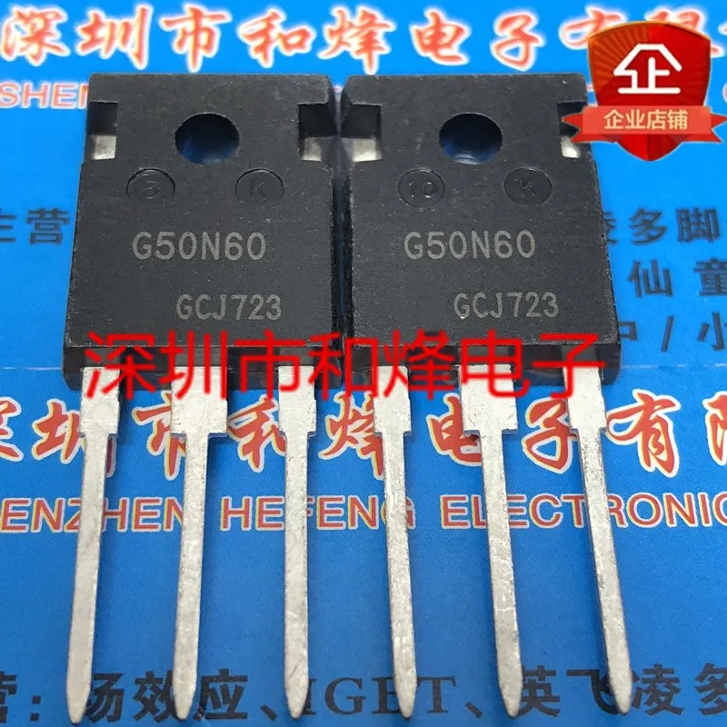 Оригинал 2 шт./G50N60 TO 247 IGBT 600V 50A|Транзисторы| |