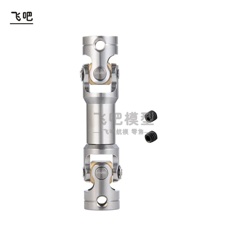 Tamiya-eje de transmisi&oacute;n Universal CVD para Tractor, eje de transmisi&oacute;n de acero inoxidable, 45-1/14-50/47-67mm, para actualizaci&oacute;n de cami&oacute;n RC, 57/55, 1 ud.-5