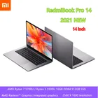 2021 Xiaomi RedmiBook Pro 14 ноутбук AMD Ryzen R5 5500UR7 5700U 16 Гб DDR4 512 Гб PCIe SSD глобальная версия Win10 Pro ноутбук ПК