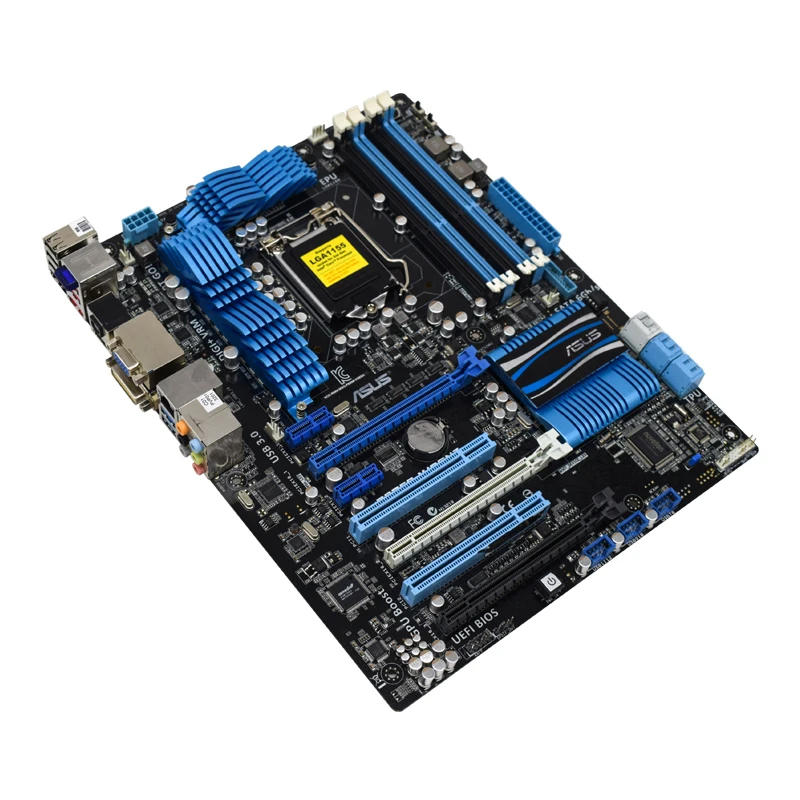ASUS P8Z68 V/GEN3 1155 pin Z68 PC материнская плата Твердотельный ATX поддержка 3770K оригинальный