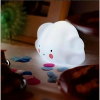 lovely smiling face cloud mini night children bedroom room decoration nursery kids birthday toy gift