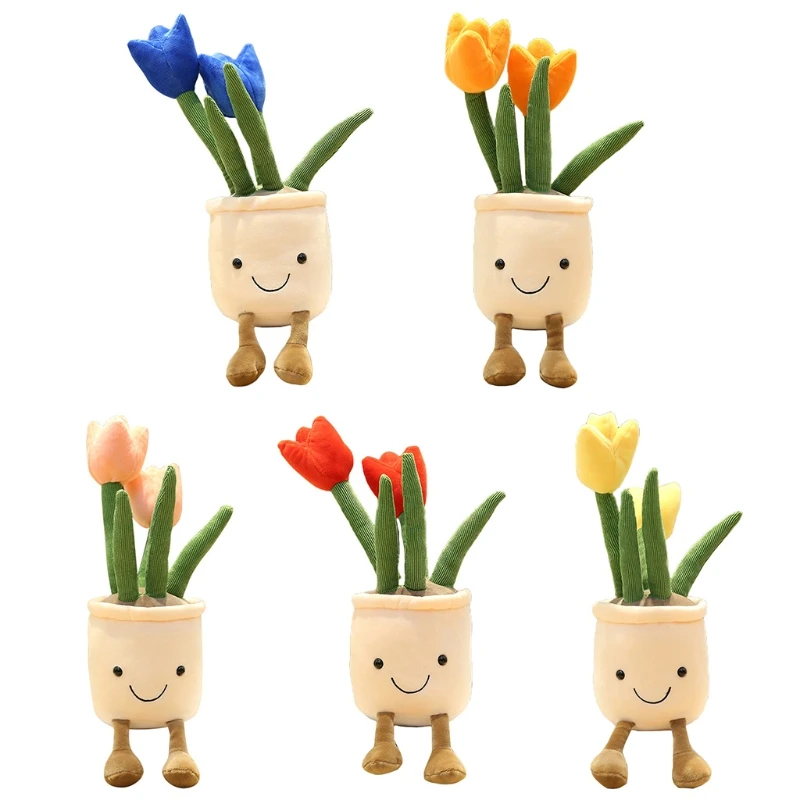 

14â€™â€™ Realistic Baby Girl Dolls Toys Plant Potted Doll for Girls Dollhouse