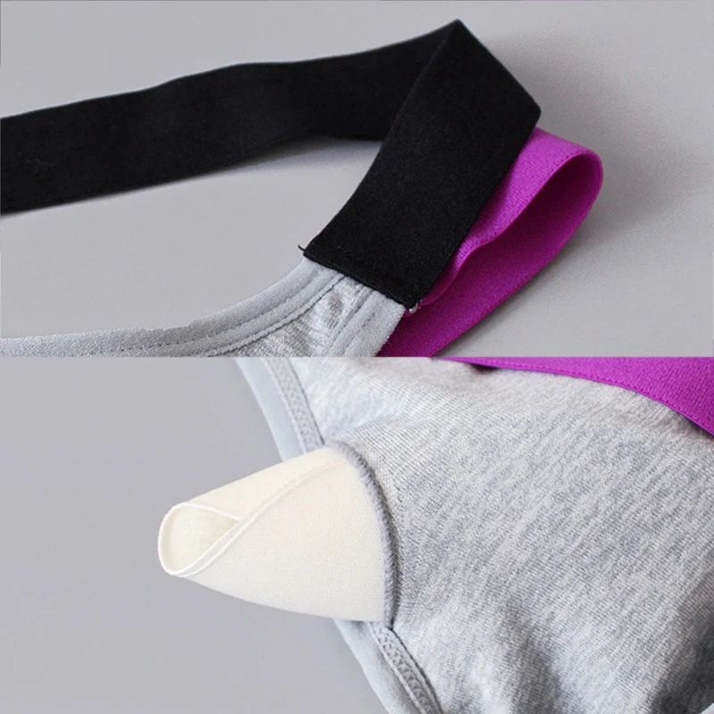 

Cross Back Fitness Yoga Sports Bra For Running Gym,Women Padded Breathable Seamless Yoga Top Athletic Sports Bra Top