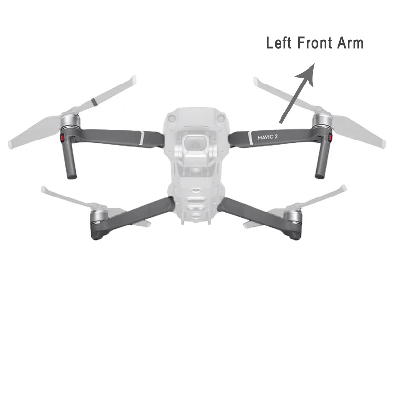 Сменные рукоятки для DJI Mavic 2 с мотором для DJI Mavic 2 Pro& Zoom,, новинка - Цвет: Left Front