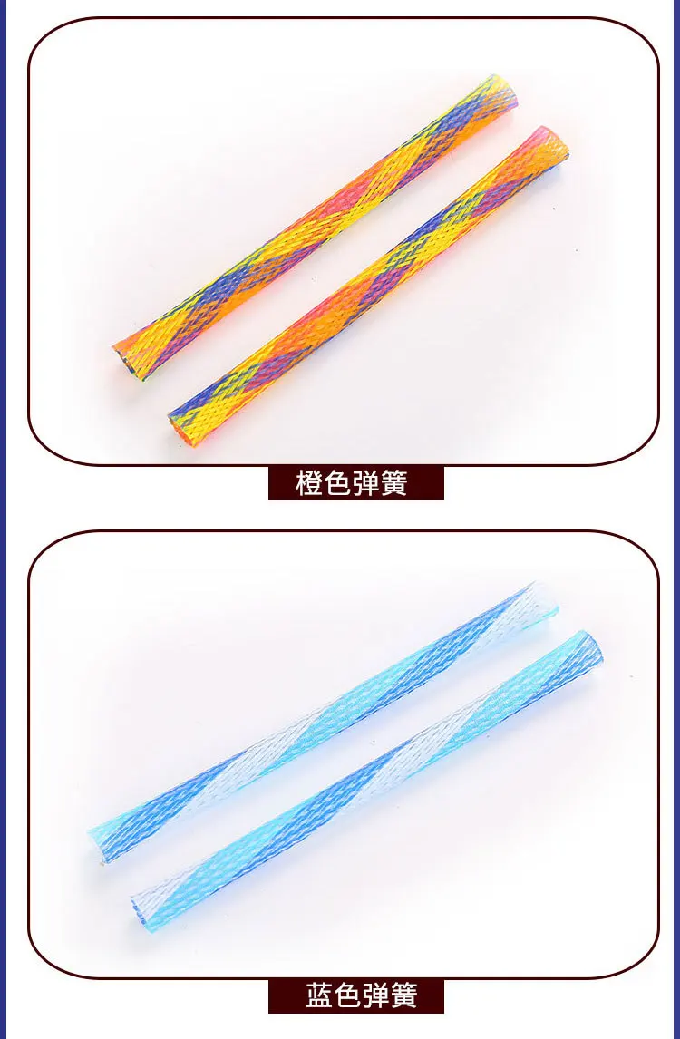 

5pcs 13cm Cat Spring Toy Plastic Colorful Coil Spiral Springs Pet Action Wide Durable Interactive Toys