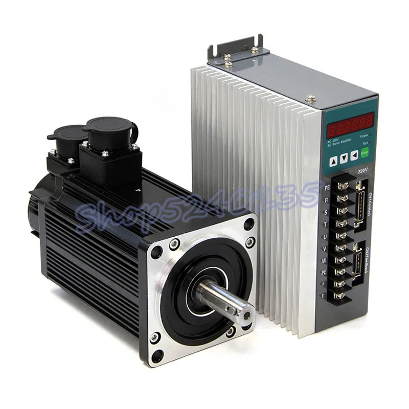 

1.2kw servo motor set 1200W 110ST-04030 high speed 3000 rpm 4N.M AC 220V servo motor driver set