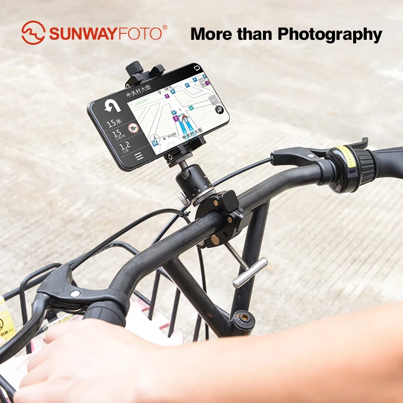 

Sunwayfoto GA-01 Super Clamp Magic Arm for Dslr Camera Monitor Video LED Light Stand Flash photography Tripod Accessories stud