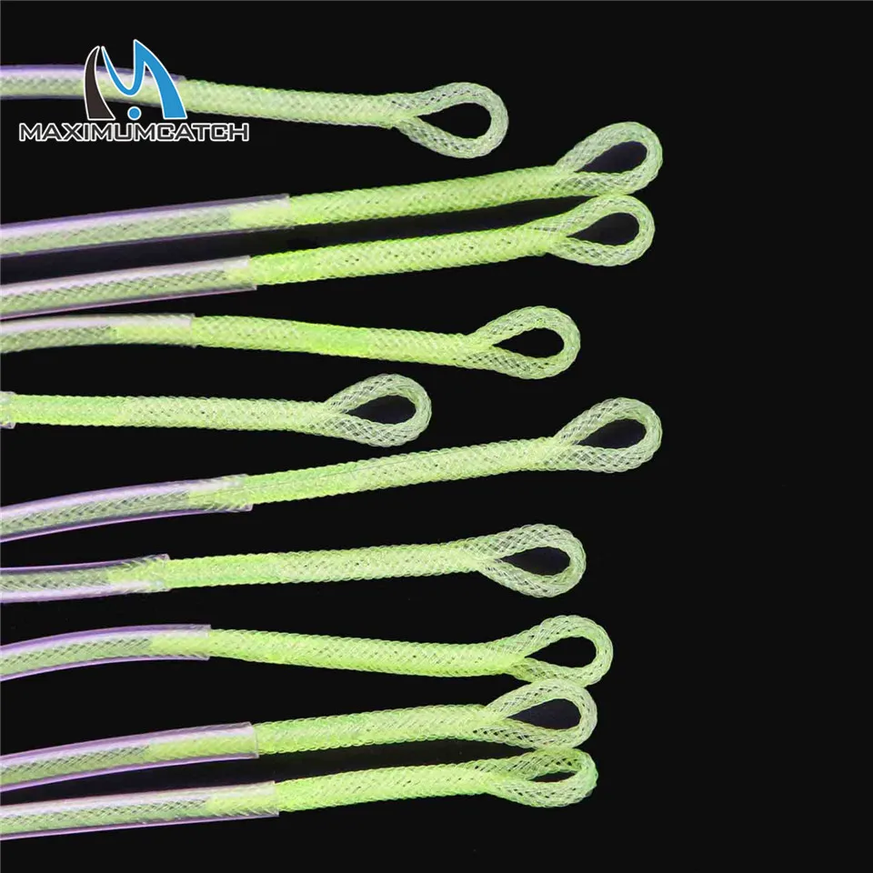 Максимальная ловля нахлыстом Петлевое соединение 30LB/50LB Fly Loop Line соединитель многоцветная