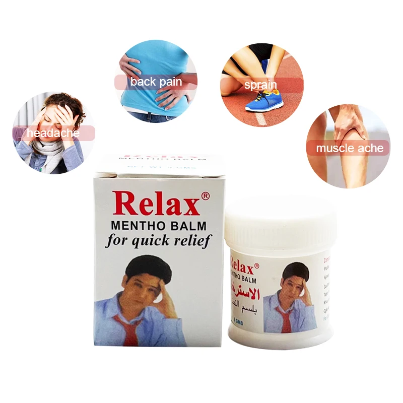 

Thailand Refresh Mentho Balm Cooling Cream Insect Bites Extra Strength Quick Relief From Headaches,Toothach,Sprains,Cold Cough