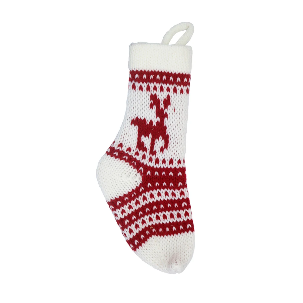 

latest Mini Christmas Stockings Xmas Tree Decoration Hanging Ornaments Socks Candy Bags gifts bags Christmas Decorations